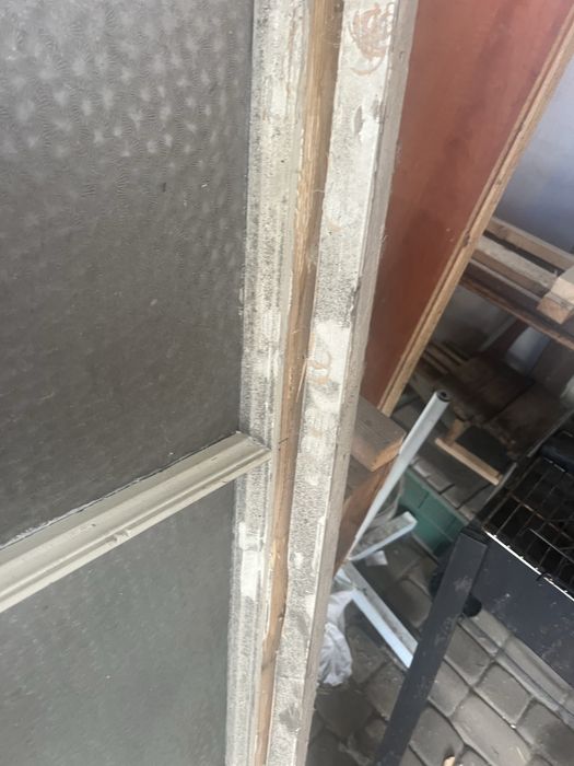 Drewniane okno okres miedzy wojenny