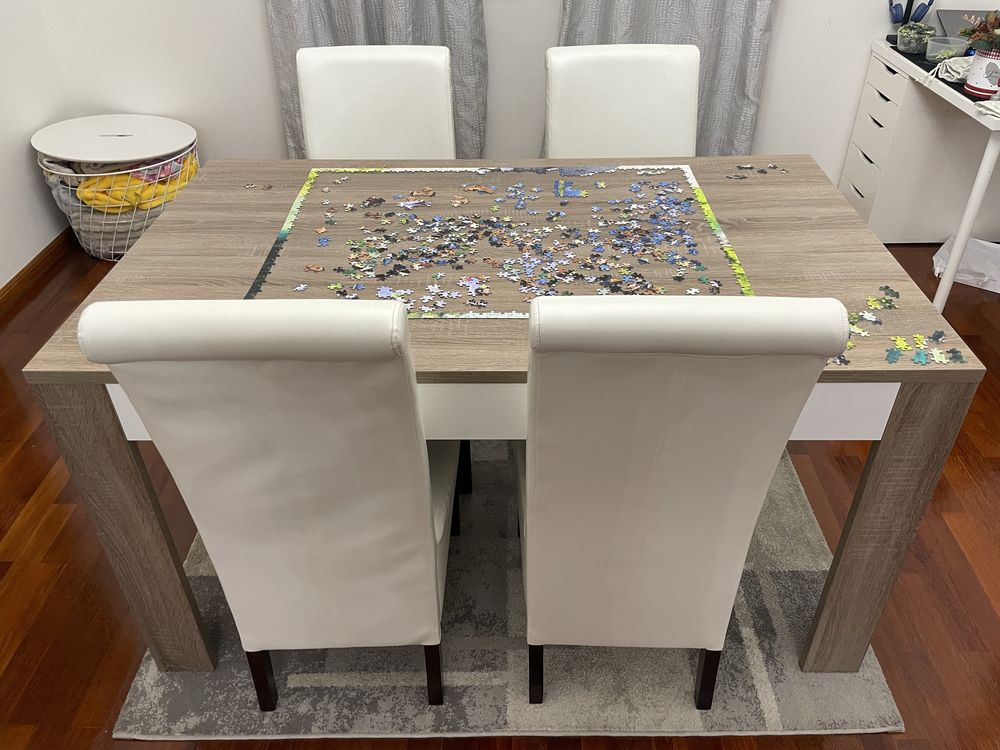 Mesa de jantar + Tapete