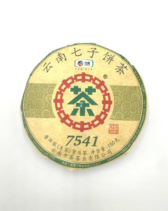 Шен пуер Yunnan Qizi Cake Tea 7541  150 г (шен пуэр) COFCO(CNNP)