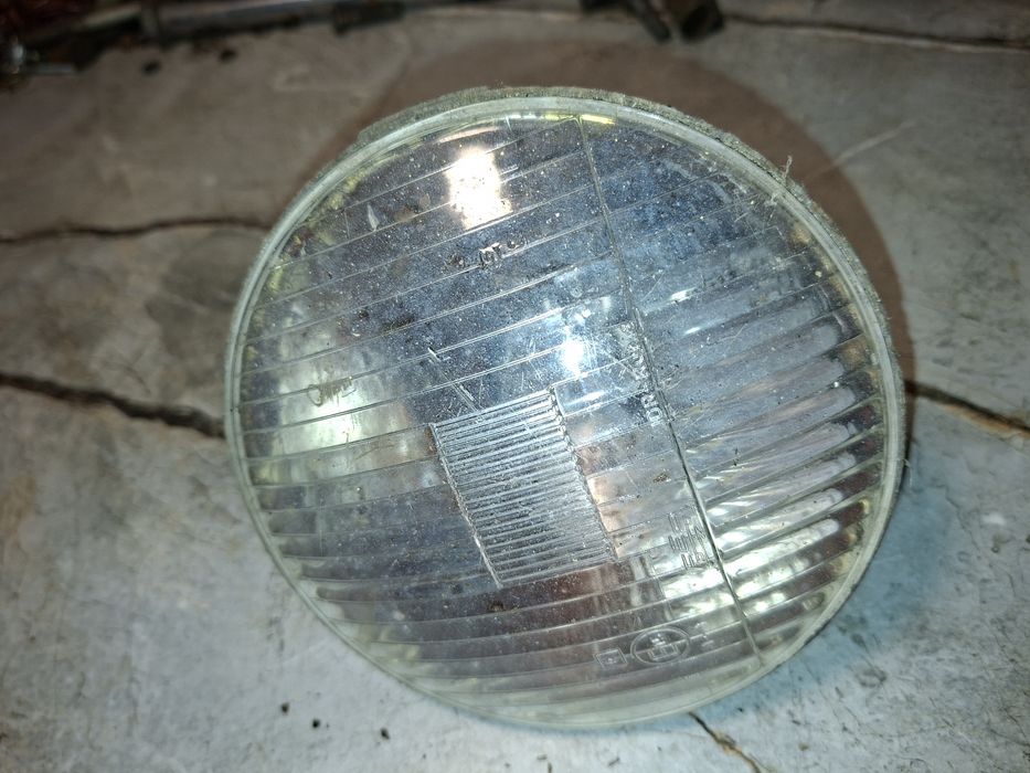 Klosz ddr Simon mz szkło lampa