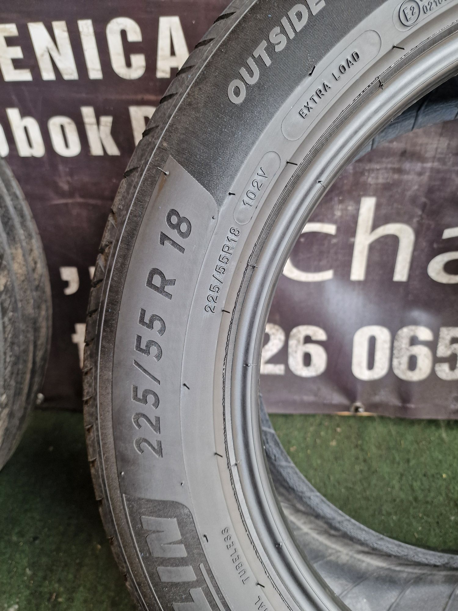 Opony letnie 225/55/18  Michelin Para