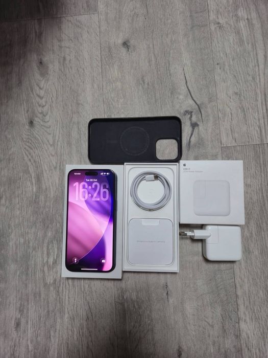 Iphone 15 Pro Max |  256 GB | 97% АКБ | ПОВНИЙ КОМПЛЕКТ | Все оригінал