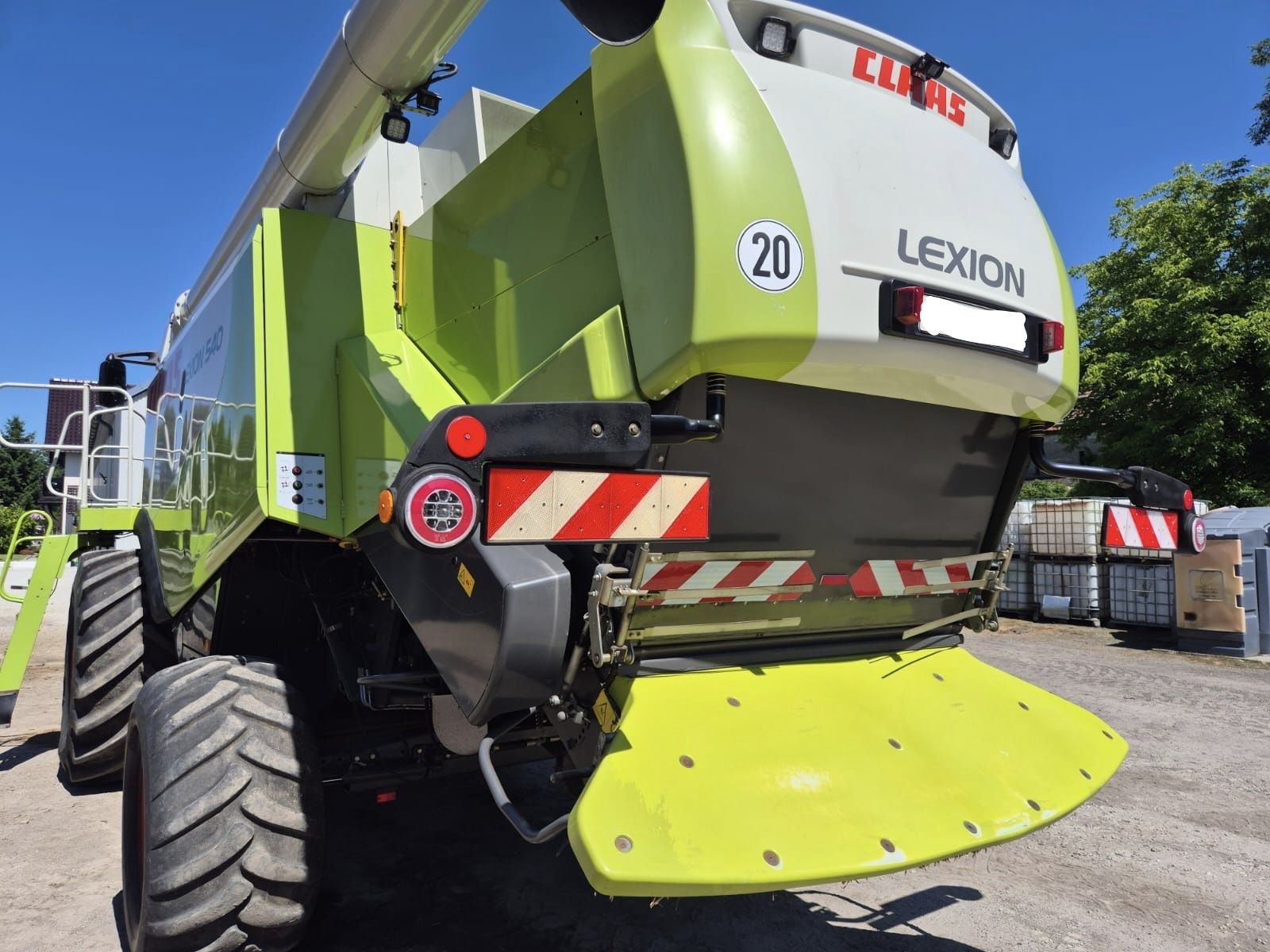 Claas lexion 540 V660 CAT