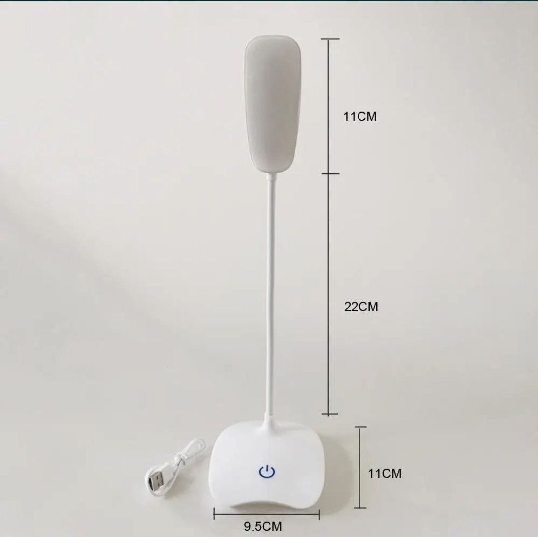 Лампа настільна з акумулятором (посилена  Samsung 3200 mAh)