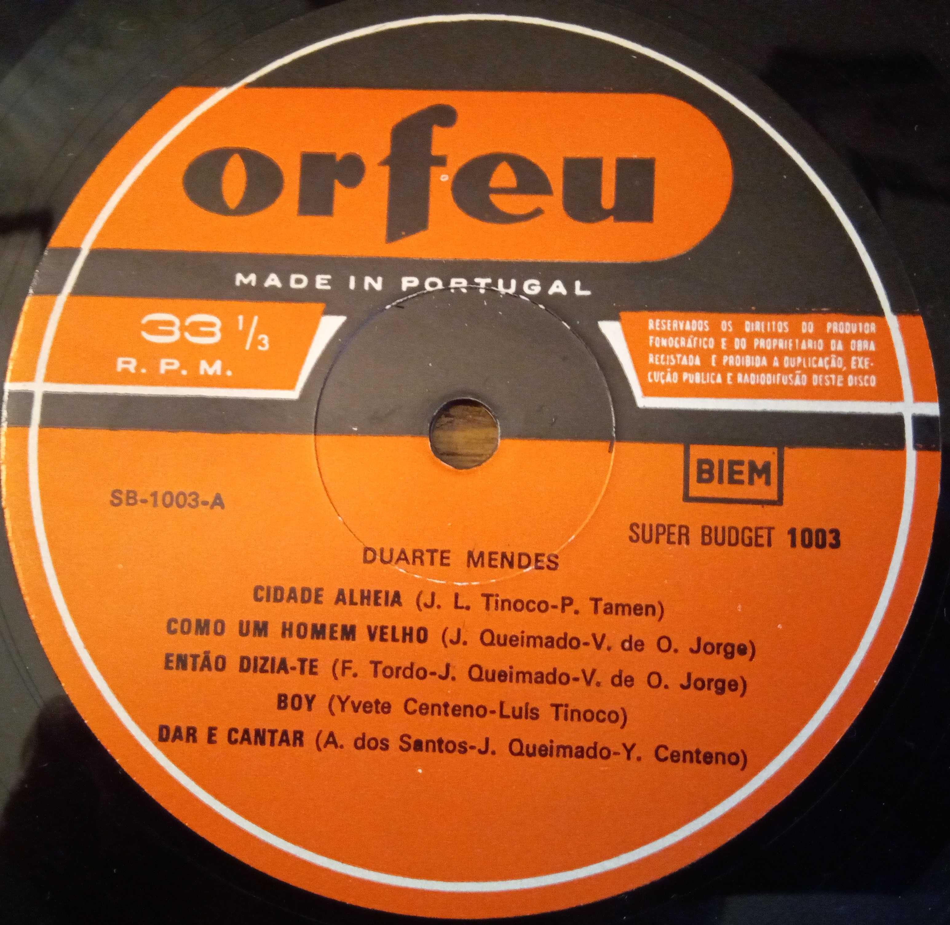 Duarte Mendes	- - - - -	Duarte Mendes	- - - - -	LP