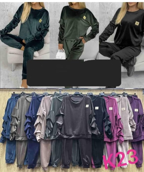 Dres welurowy gorzka czekolada uni