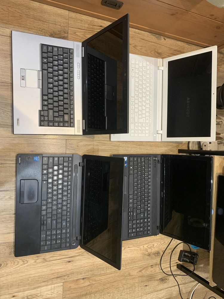 Laptopy do użytkowania/na części