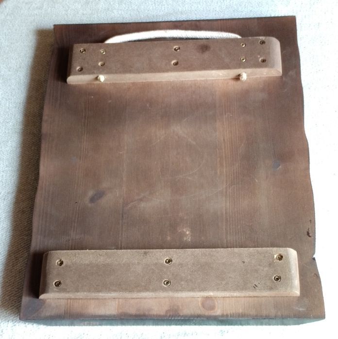 Ikona Jezusa Chrystusa – Ecce Homo, ręcznie zdobiona na drewnie