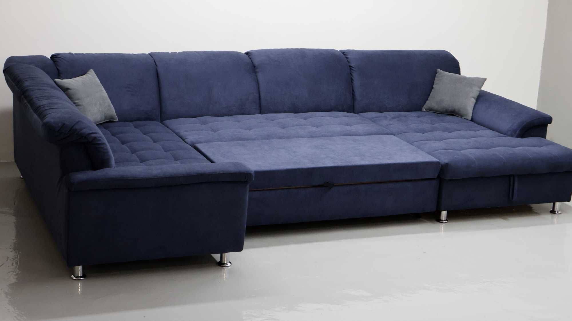 TJB narożnik Wielkie niemieckie U funkcja spania pojemnik rogówka sofa