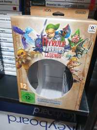 Caixa hyrule warriors legends nintendo 3ds com manuais