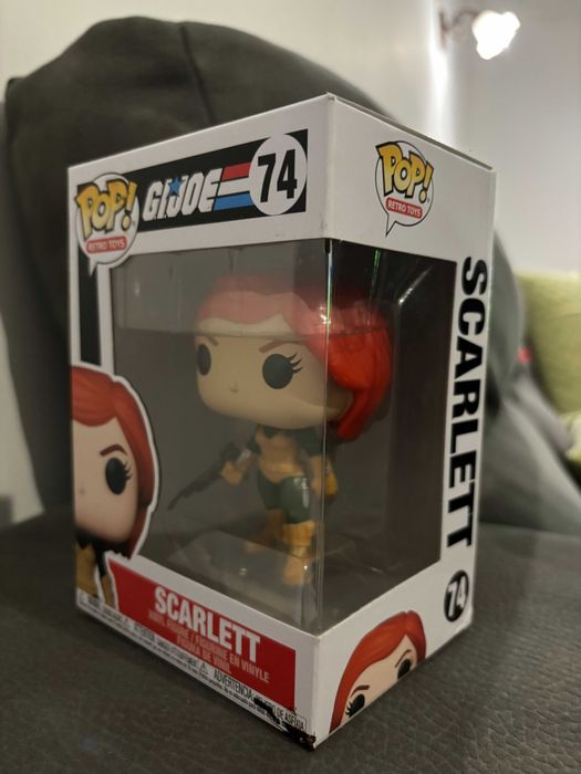 Funko Pop Retro Toys G.I.Joe 74 Scarlett - Novo, Selado