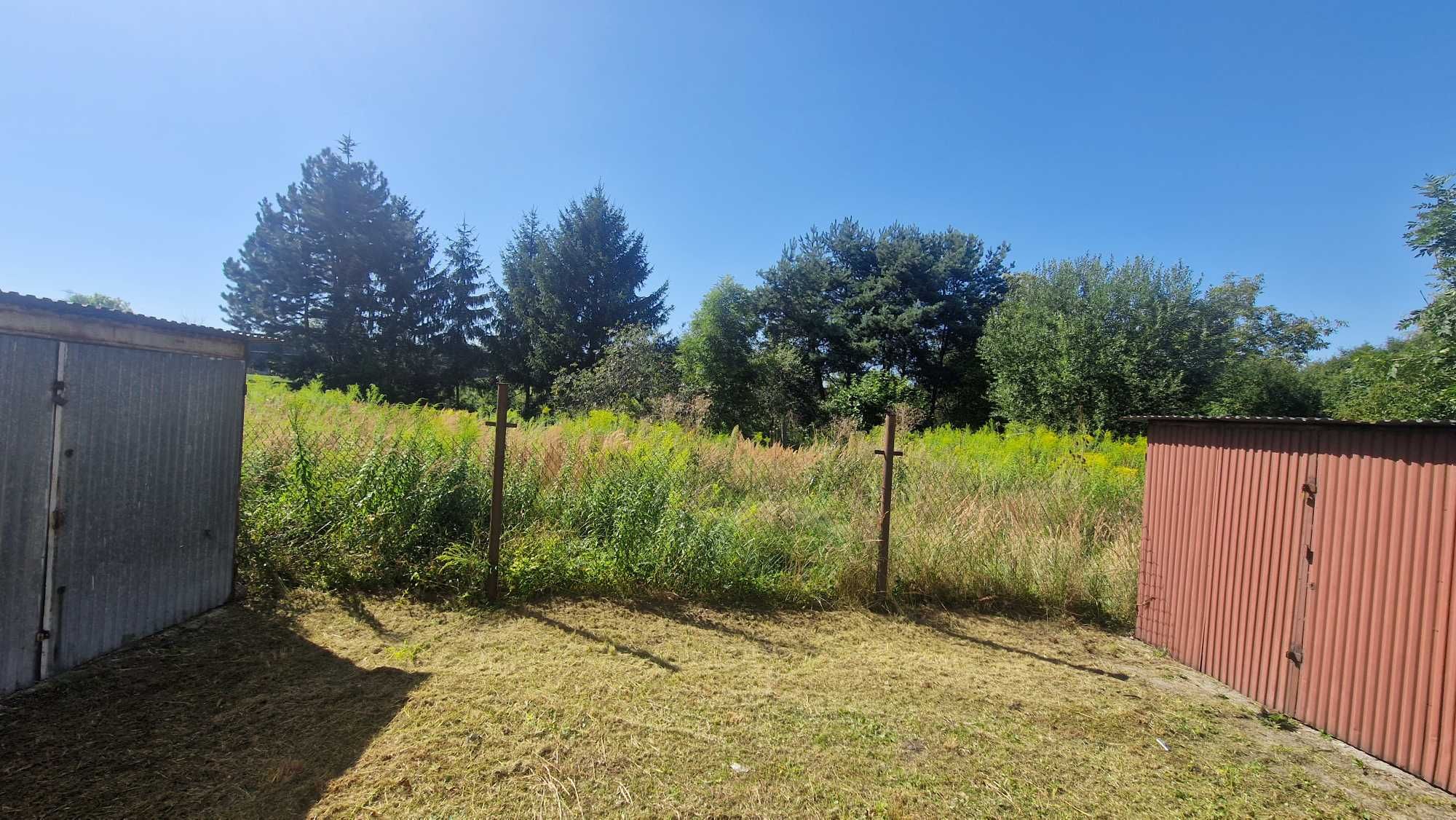 Wynajmę ogrodzoną działkę z 3 garażami ul. Orkana Będzin