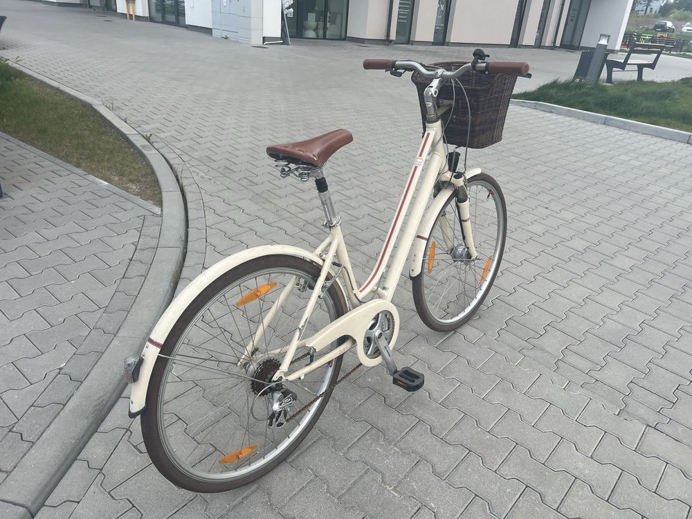Giant rower damski z koszykiem stan dobry