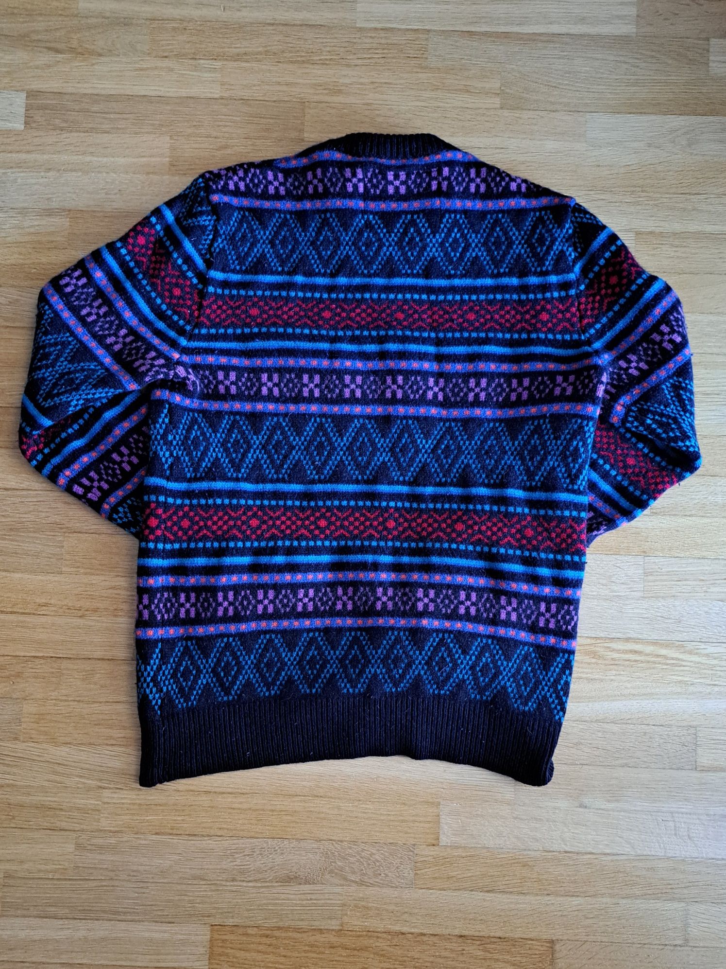 Wełniany kolorowy sweter merino Jack Wills, M