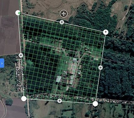 O seu terreno visto do céu com detalhe e precisão