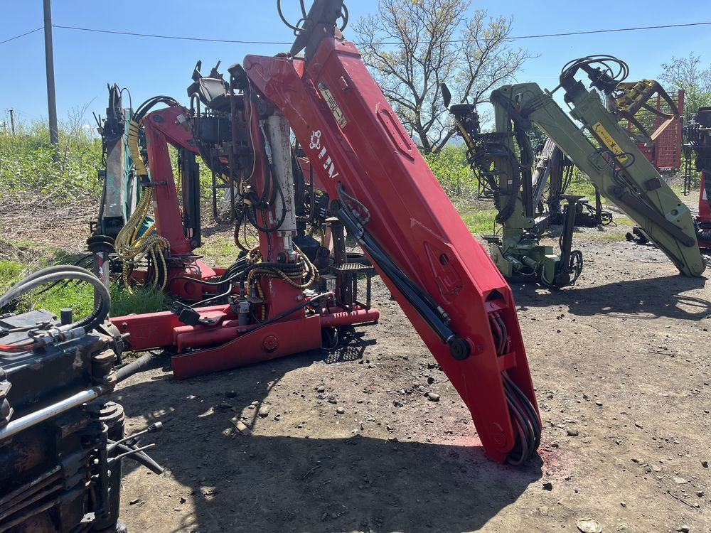 Кран маніпулятор Liv 125z  грейфер ротатор Palfinger Epsilon Loglift