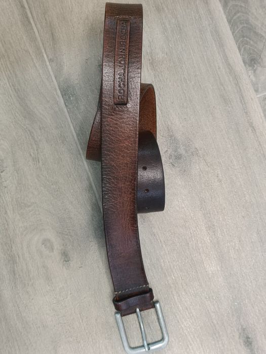 Ремень John Rosha 115/4см кожаный