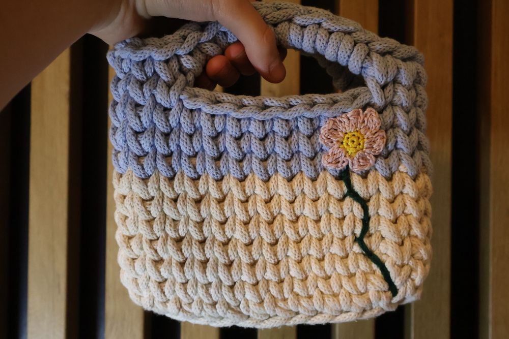 Szydelkowana torebka