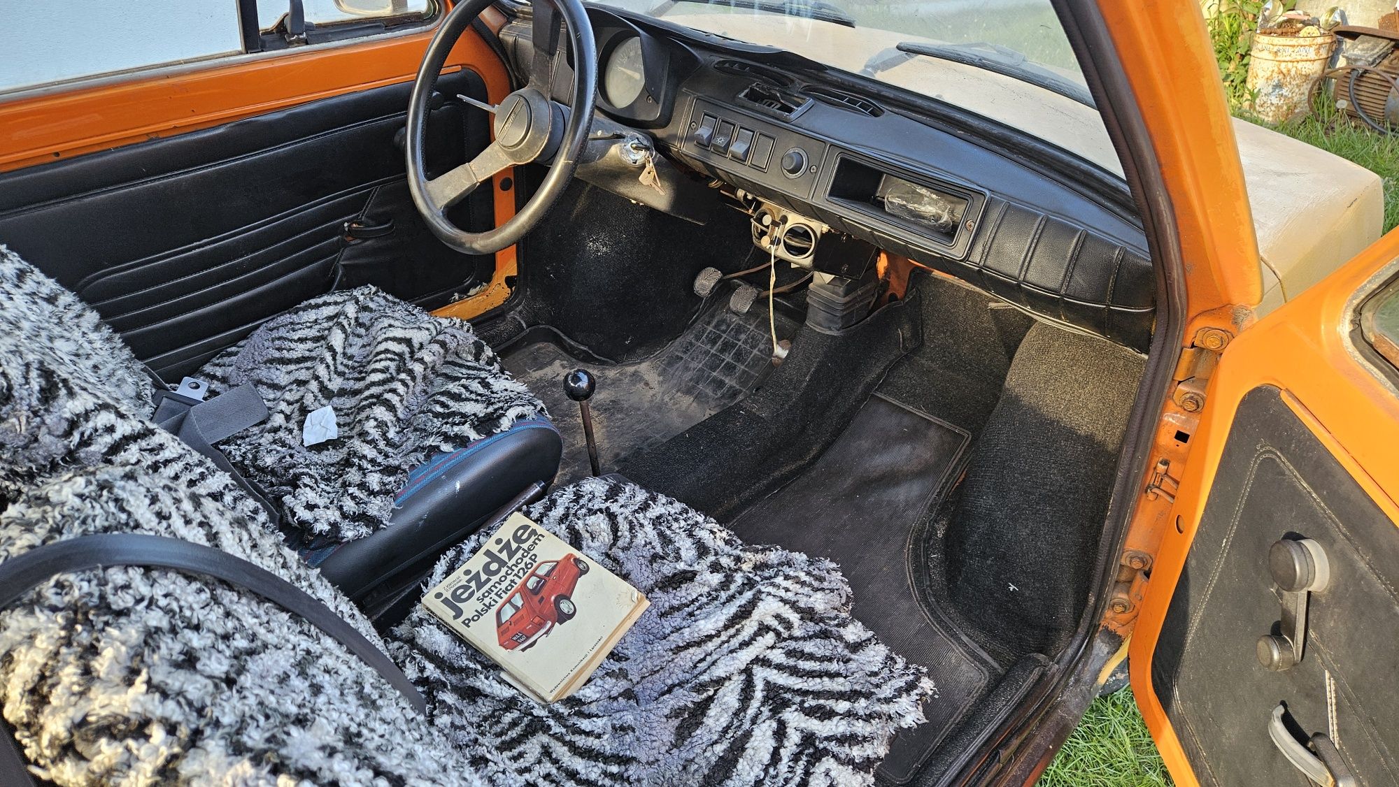 Fiat 126p, 650CM, 1985r, 39243km, 1 wł, rachunek POLMOZBYT
