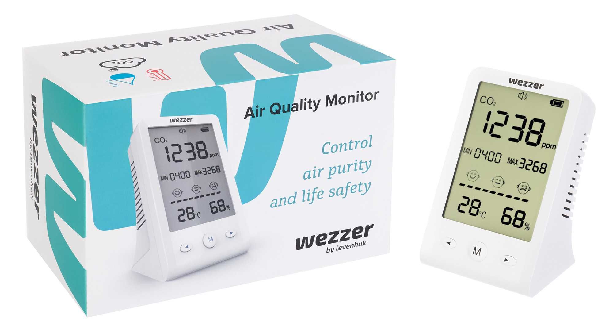 Czujnik jakości powietrza Levenhuk Wezzer Air MC10