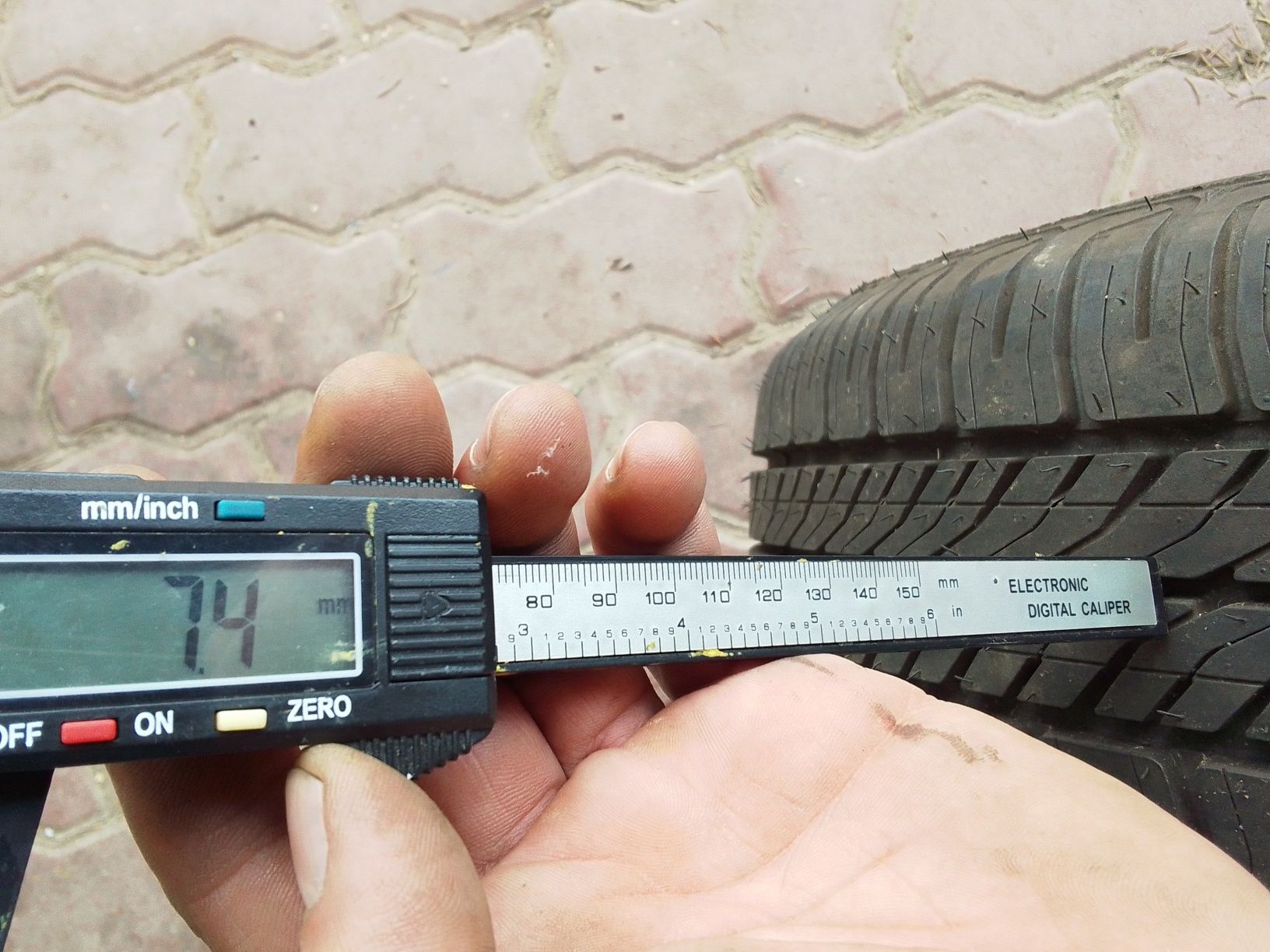Koło zapasowe R14 Opona GOODYEAR 7.5mm
