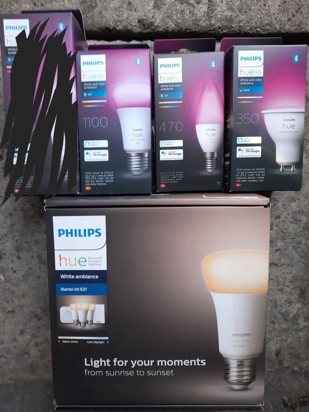 Żarówka zestaw taśma Led Philips Hue