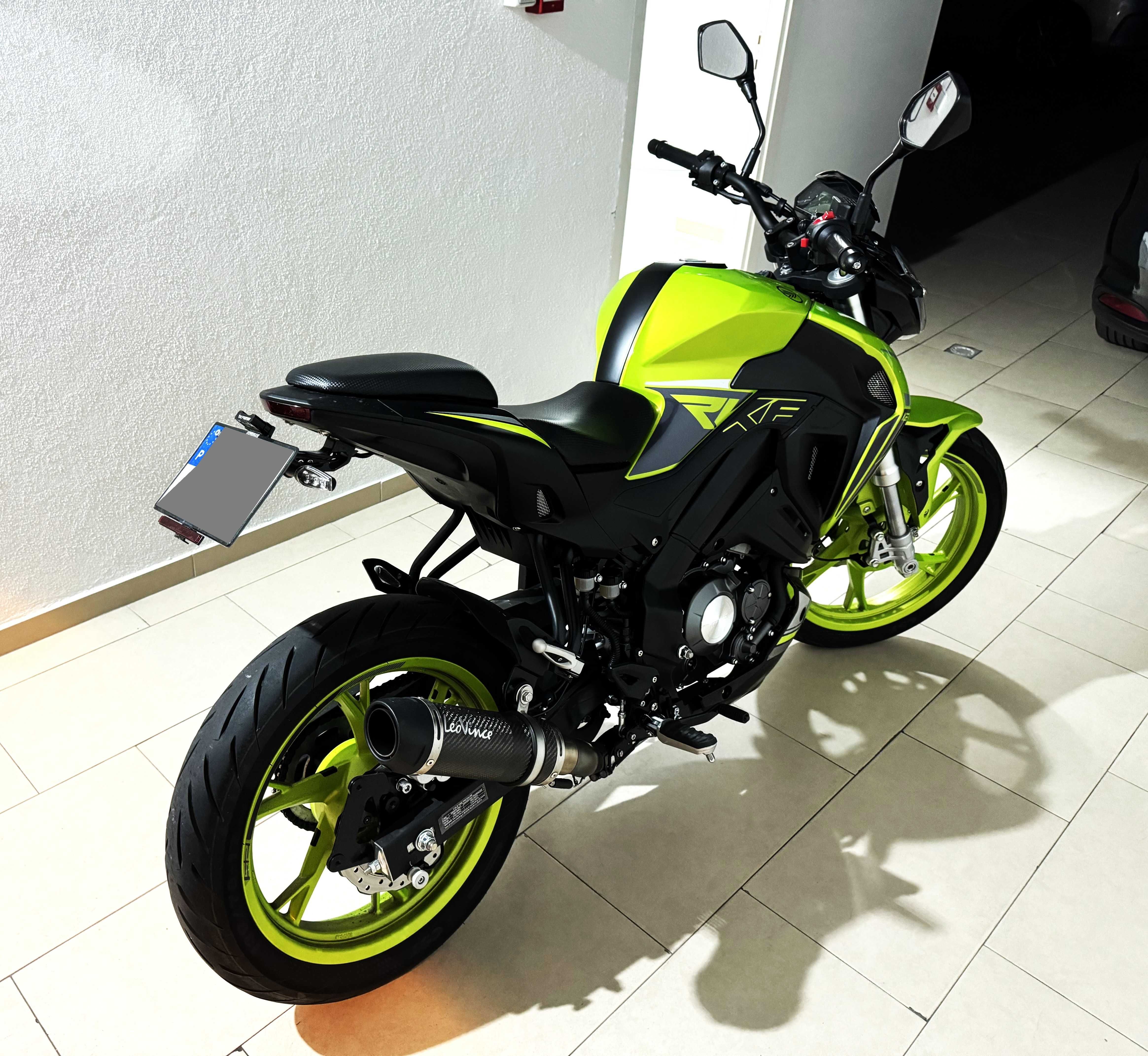 Keeway RKF 125 + LeoVince (2022)