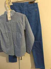 Комплект : сорочка і штани Tutto Piccolo Іспанія