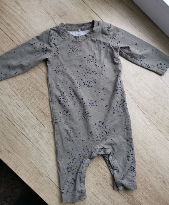 Śliczny rampers kombinezon name it 56