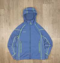 Софтшел Mammut кофта светр синій чоловічий outdoor tnf фліс фліска