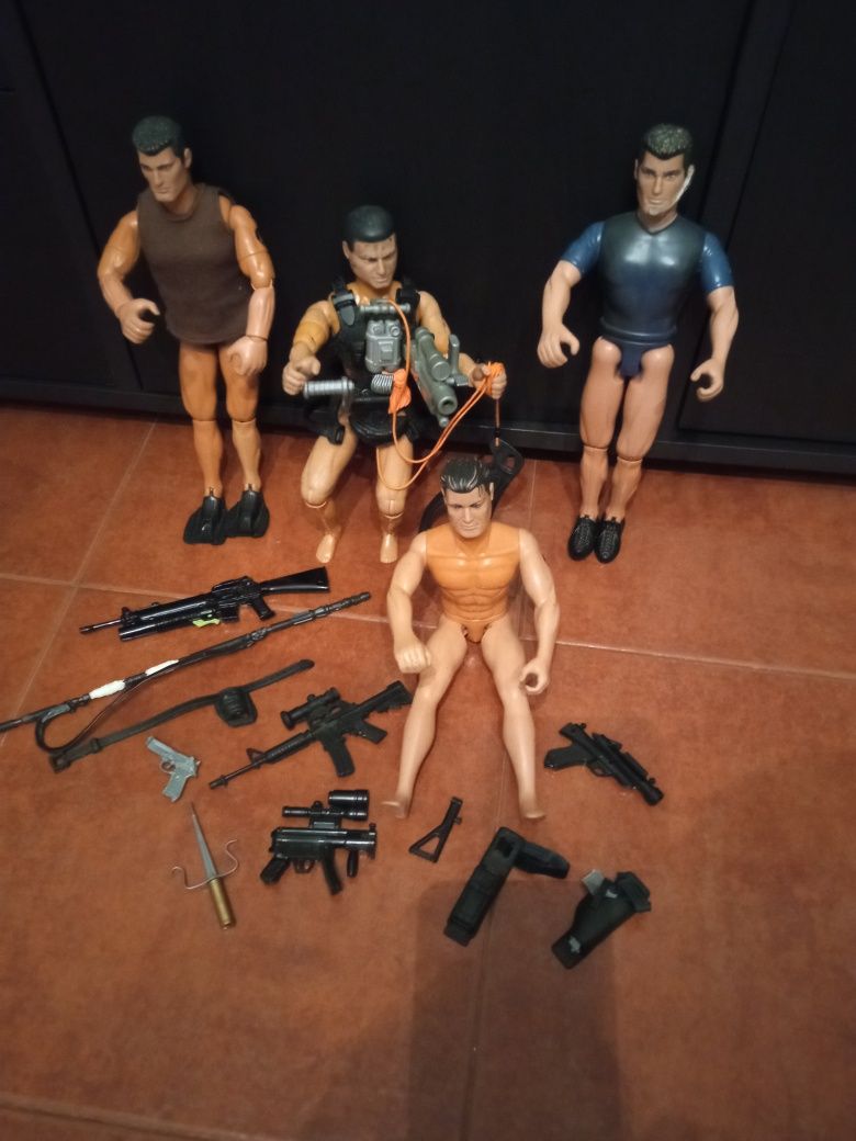 Figuras de Ação Action Men Mattel