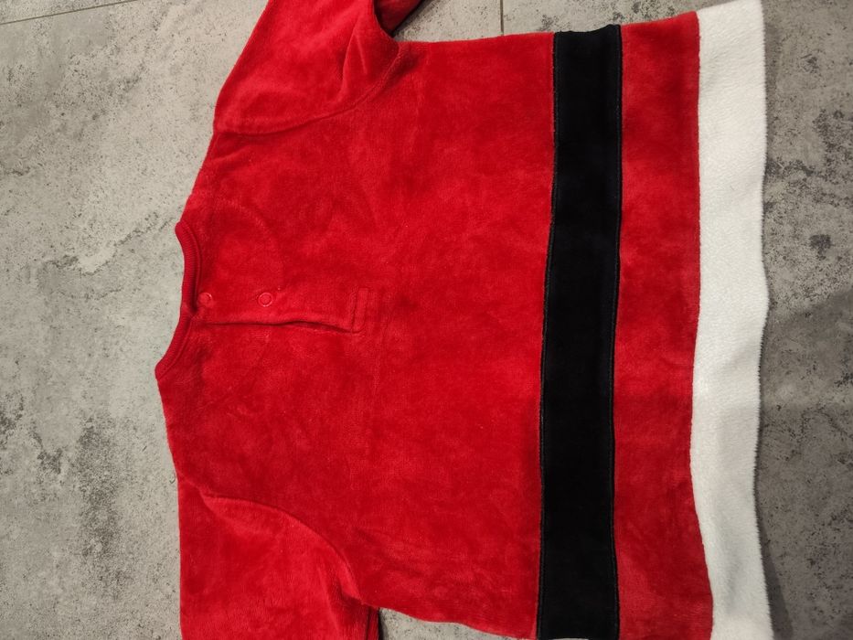 Bluzka, strój Mikołaja dla dziecka