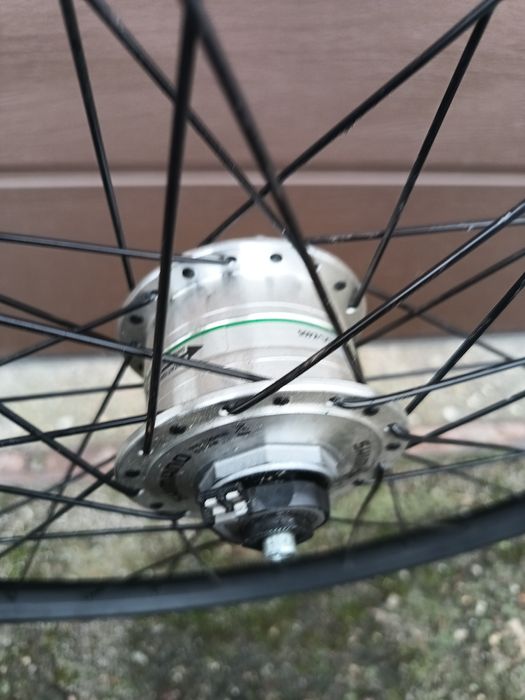 Koło rowerowe 26 cali pod tarcze dynamo w piaście