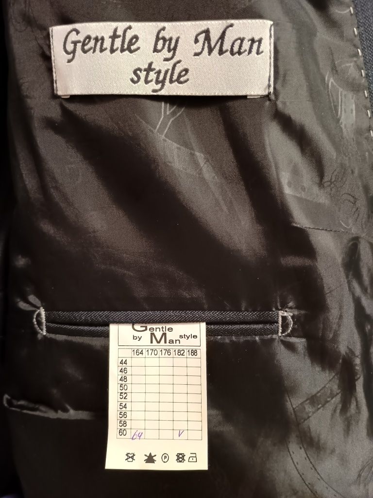 Продам мужской костюм GENTLE BY MAN STYLE ботал.