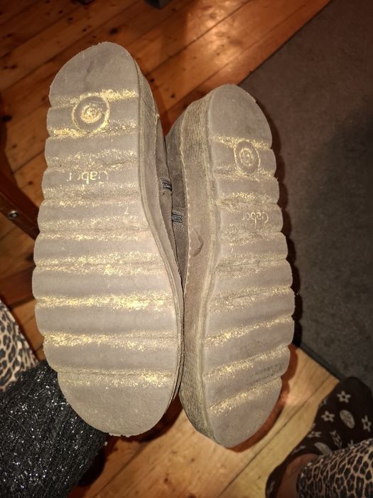 Gabor buty trzewiki trapery zamszowe, 39