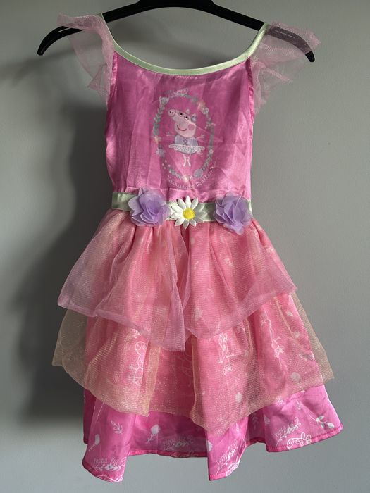 Strój przebranie wróżka baletnica Świnka Peppa 98 cm