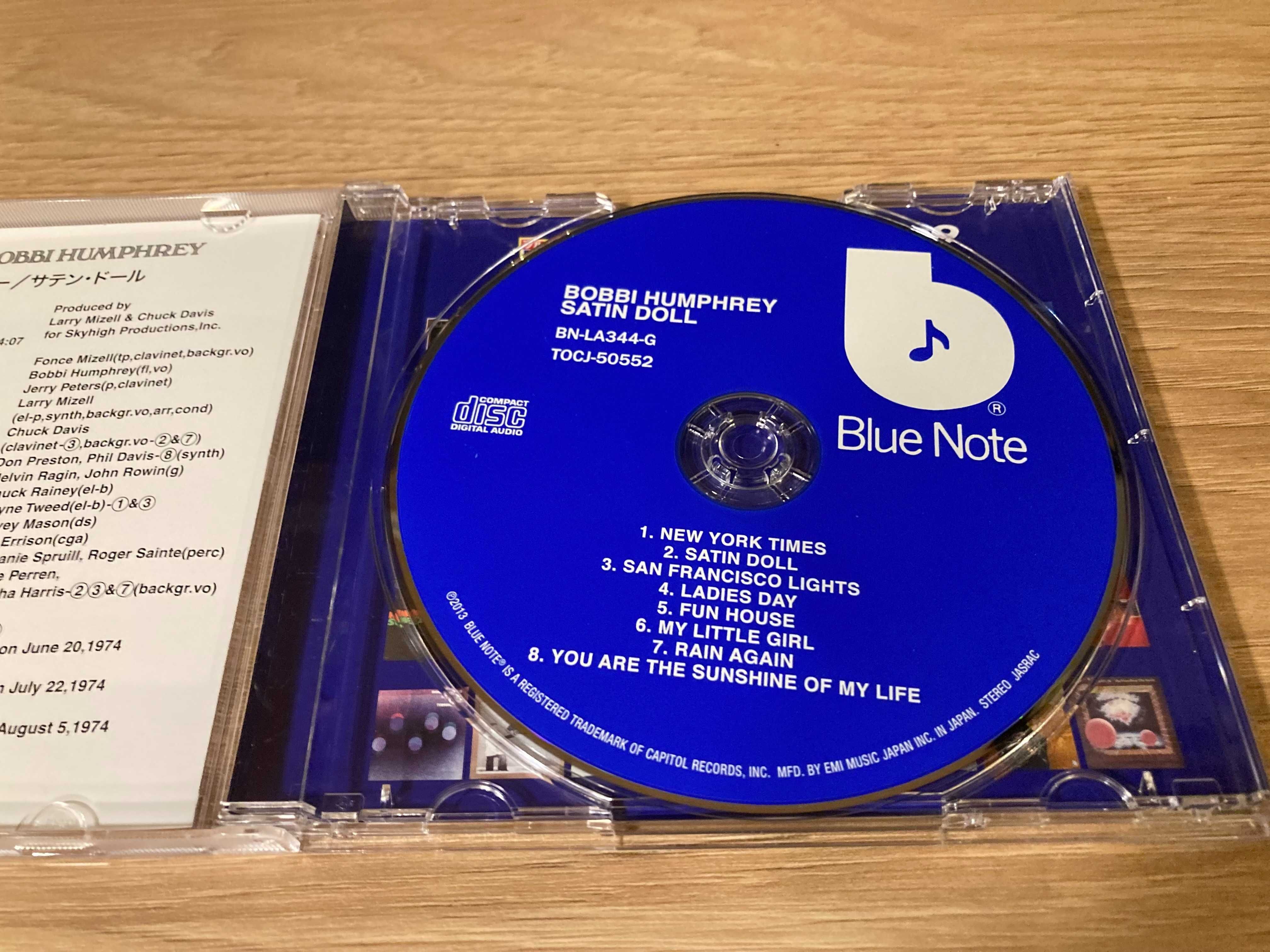 BOBBI HUMPHREY - Satin Doll - Japan CD jazz