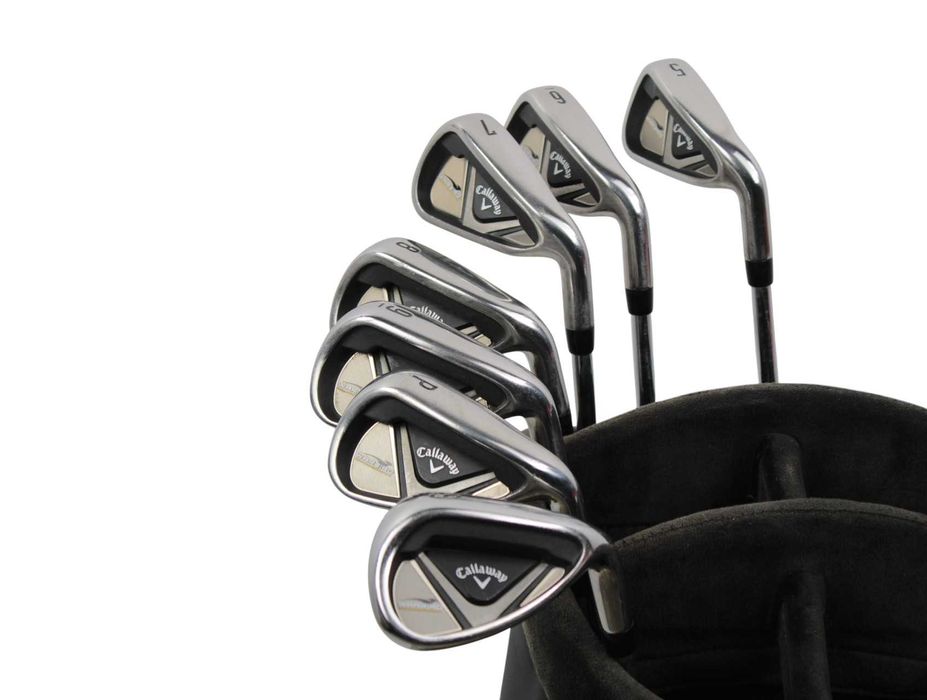 +0,5" Zestaw 5-SW Callaway WARBIRD R-flex kije do golfa golfowe irony