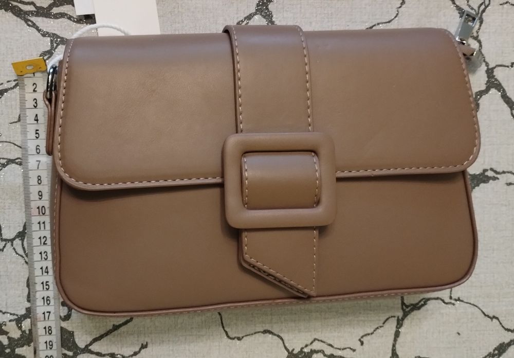 Клатч коричневий