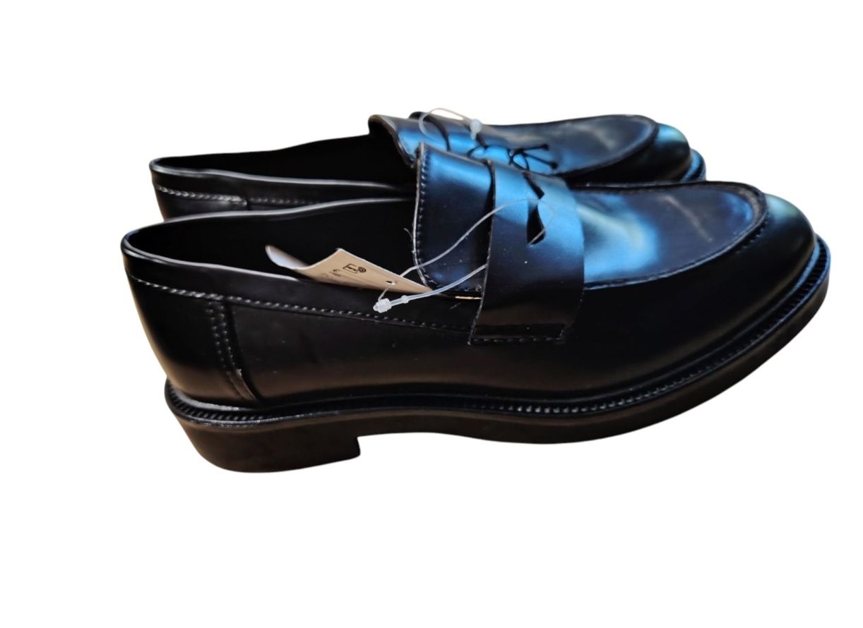 H&M nowe loafersy mokasyny  39