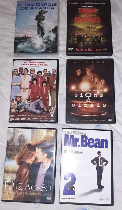 DVDs: filmes e música