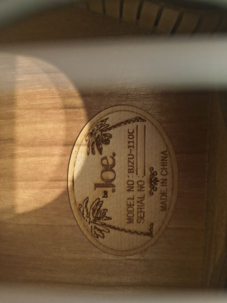 Ukulele koncertowe - BE JOE FZU-110