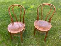 Stare krzesła Thonet nr 14 / PRL / vintage / bistro