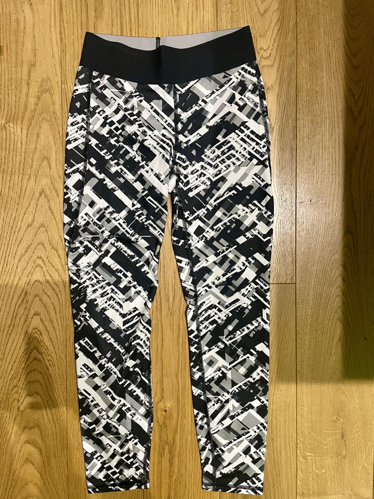 Legginsy H&M do biegania j.nowe z koeszonką s/36