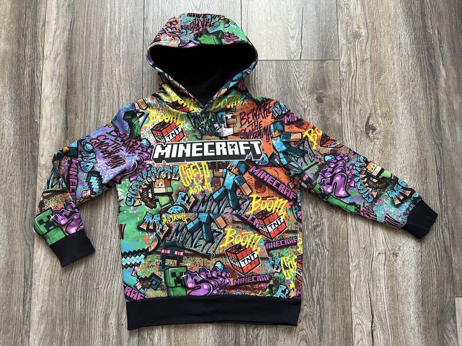 Худі з графіті Minecraft