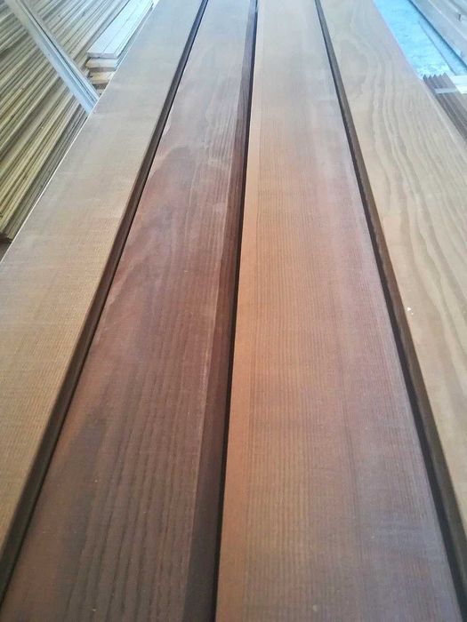 Планкен косий ромбус термоясень 21х90/110/120х800-3000 Суцільний масив