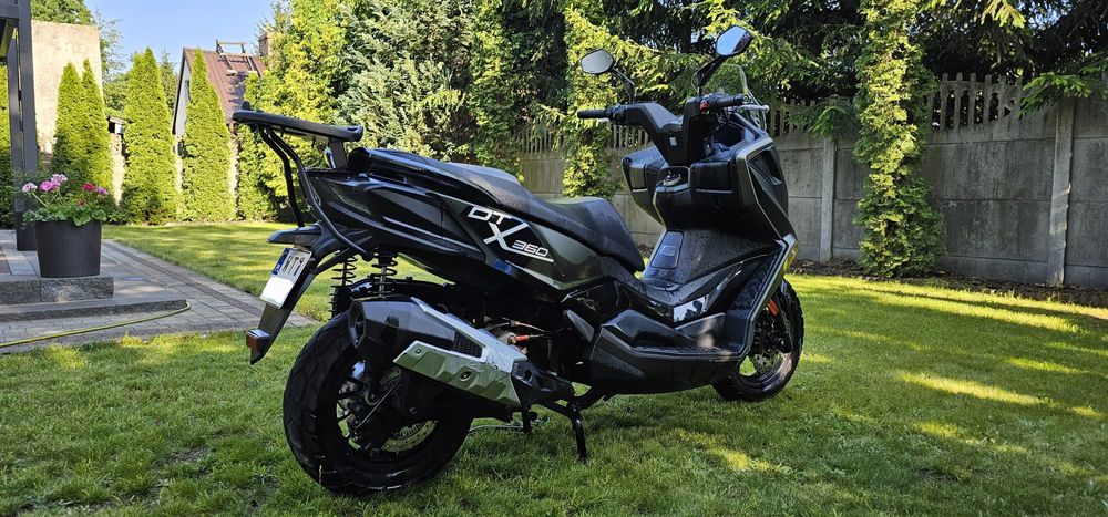 Skuter ADV KYMCO DTX 360 125CM z 2024r Full Led ABS jak Forza X-max