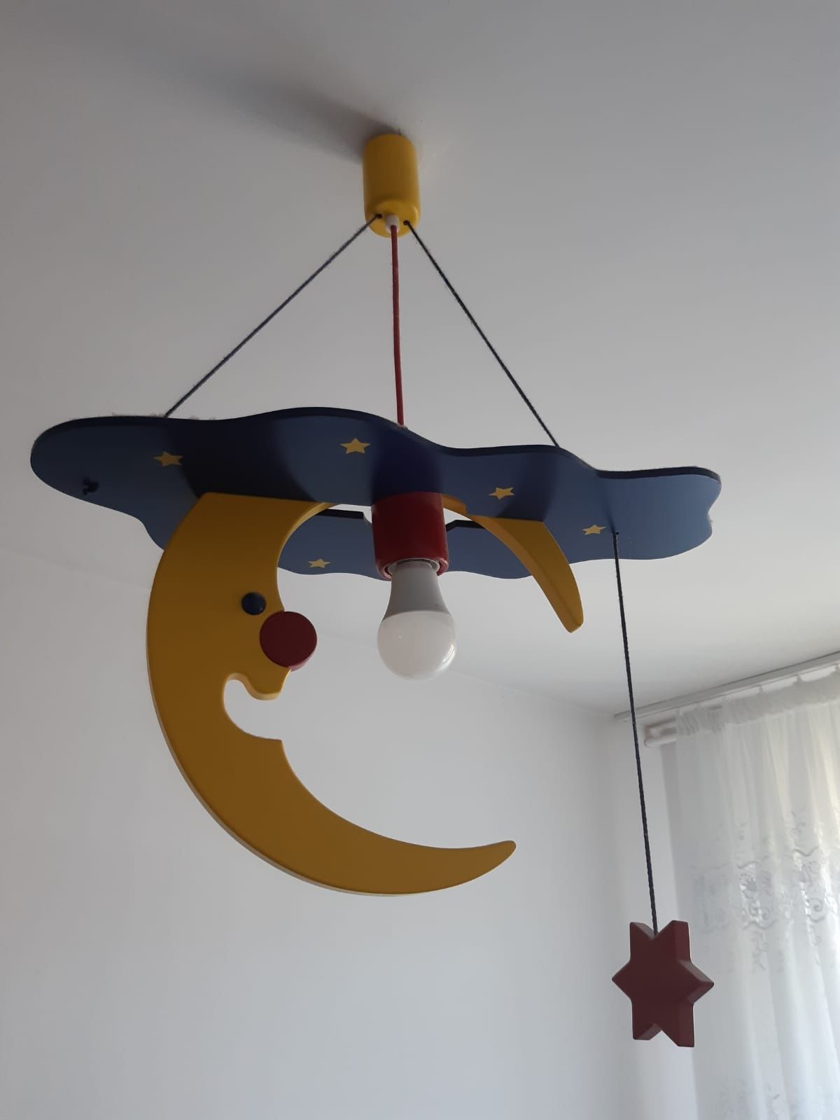 Lampa "Księżyc" do pokoju dziecięcego