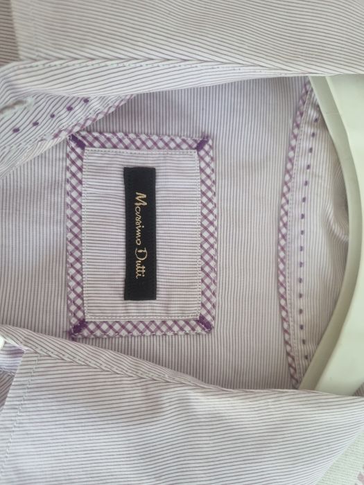 Koszula Massimo Dutti wrzosowa