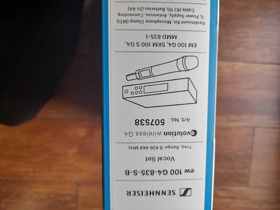 Nowy zestaw Sennheiser ew 100 G4-835-S-B